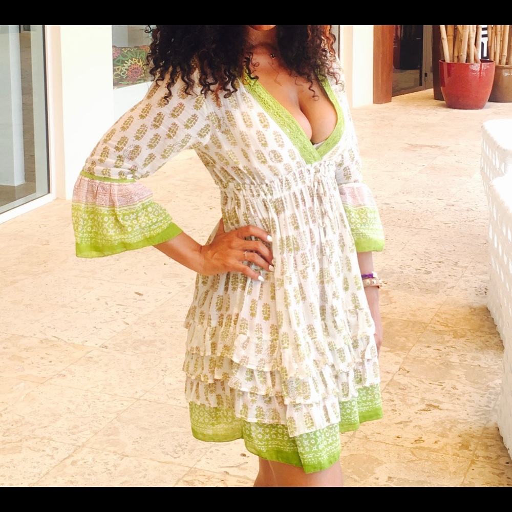 Karma Is Her Name Ruffle Dress